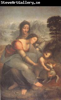 Leonardo  Da Vinci The Virgin and Child with Anne (mk05)